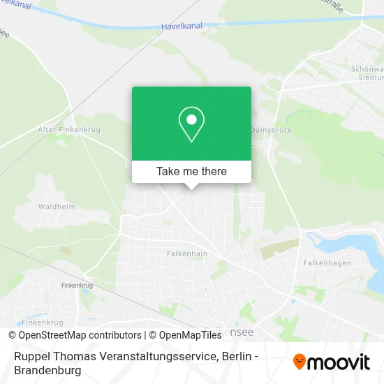 Ruppel Thomas Veranstaltungsservice map