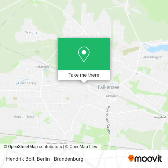 Hendrik Bolt map