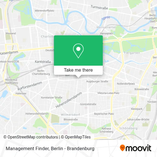 Management Finder map