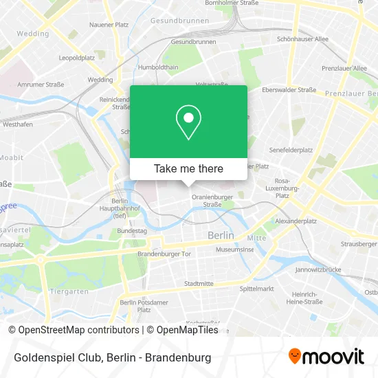 Goldenspiel Club map