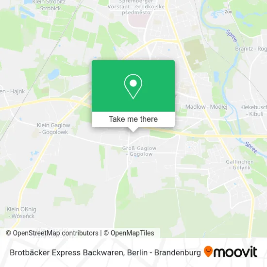Brotbäcker Express Backwaren map
