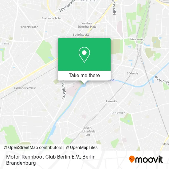 Motor-Rennboot-Club Berlin E.V. map