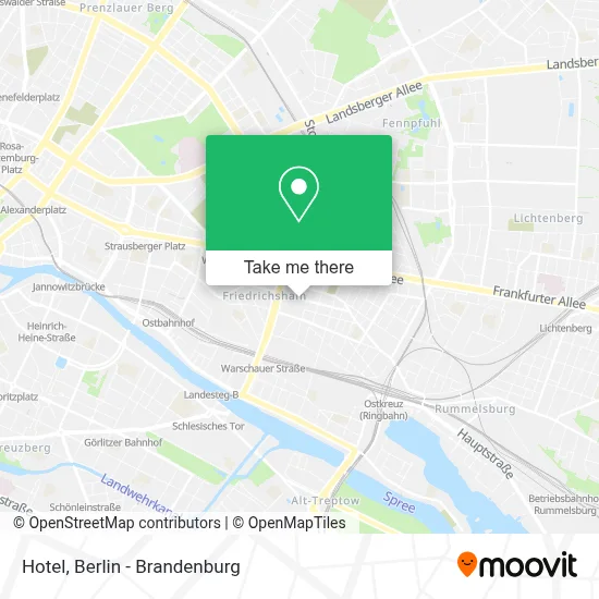 Hotel map