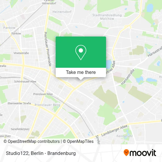 Studio122 map