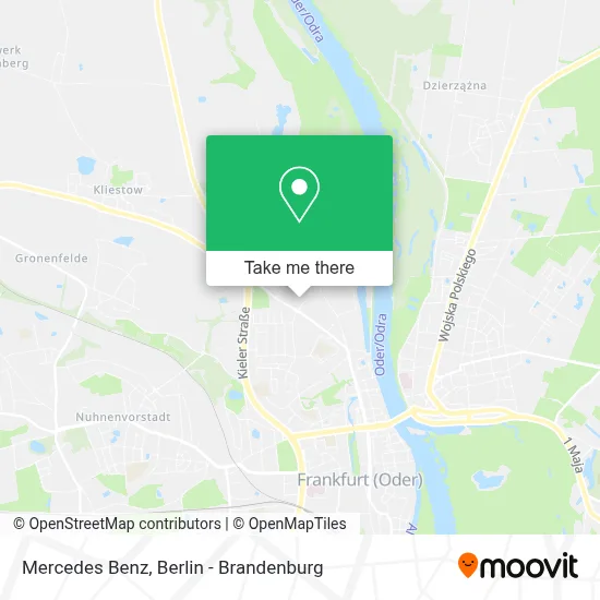 Mercedes Benz map