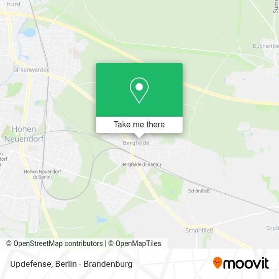 Updefense map