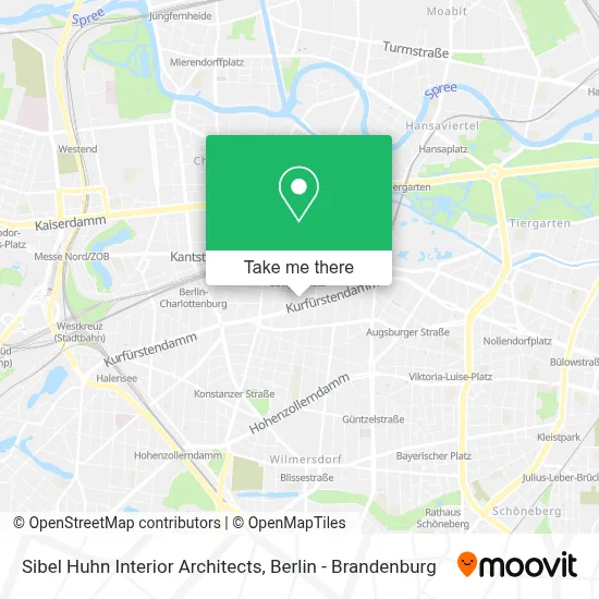 Sibel Huhn Interior Architects map