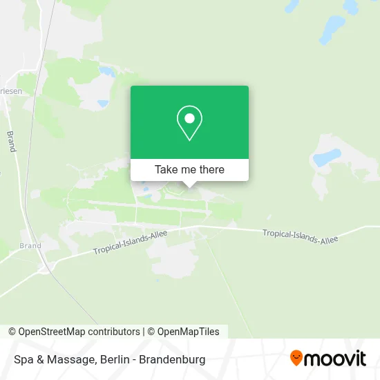 Spa & Massage map