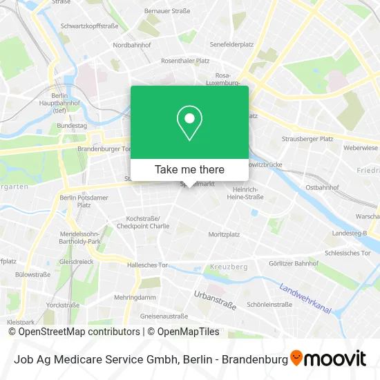 Job Ag Medicare Service Gmbh map