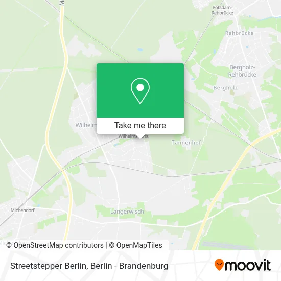 Streetstepper Berlin map
