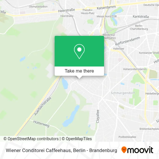 Wiener Conditorei Caffeehaus map
