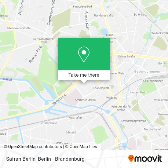 Safran Berlin map