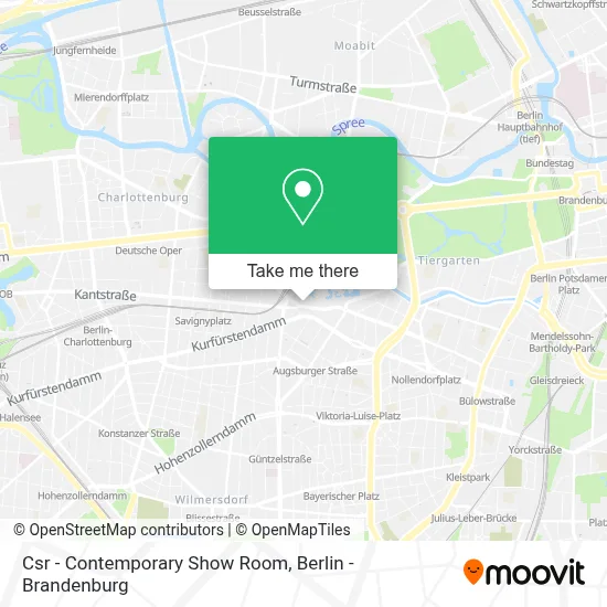 Csr - Contemporary Show Room map