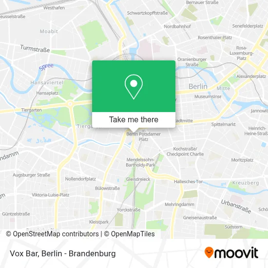 Vox Bar map