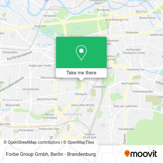 Forbe Group Gmbh map