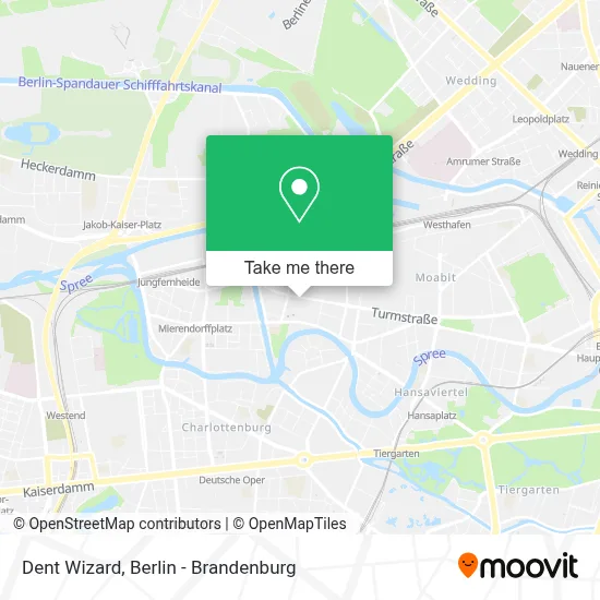 Dent Wizard map