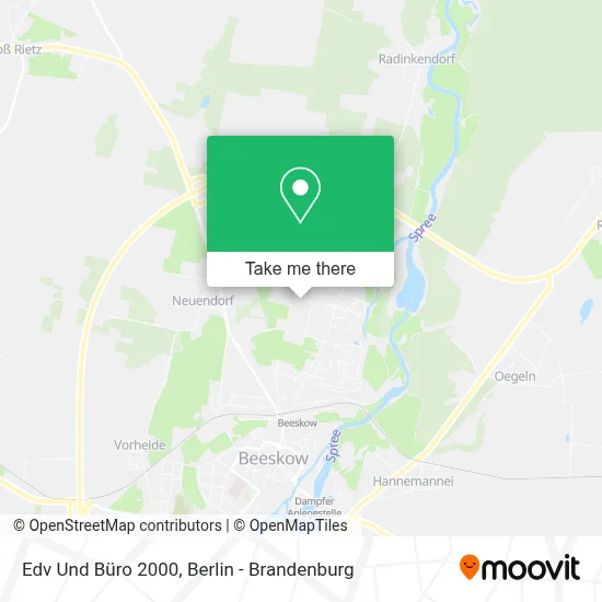 Edv Und Büro 2000 map