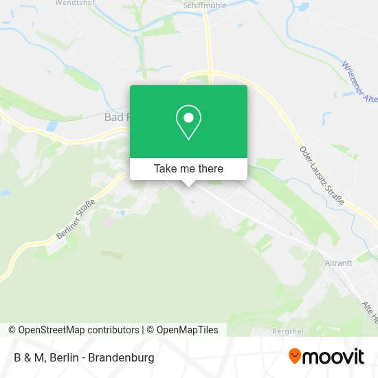 B & M map
