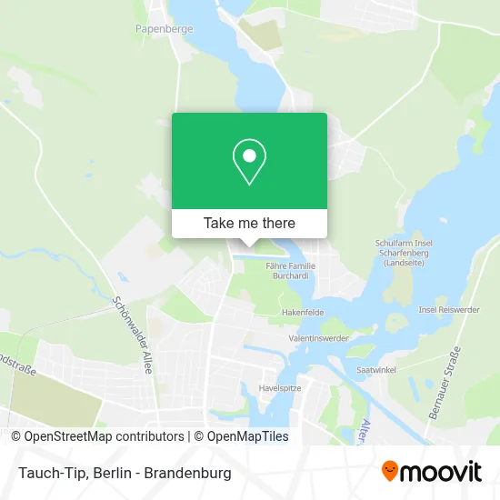 Tauch-Tip map