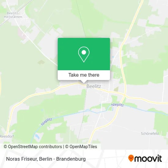 Noras Friseur map