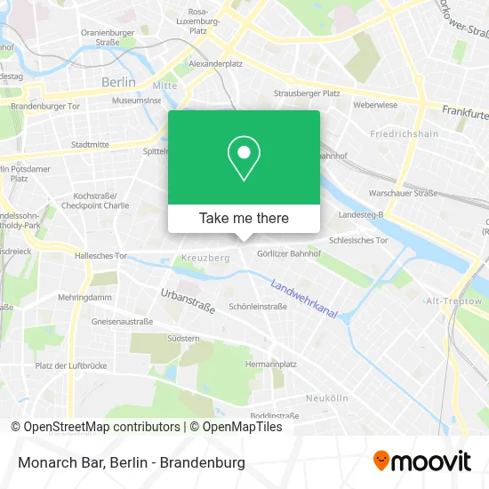 Monarch Bar map