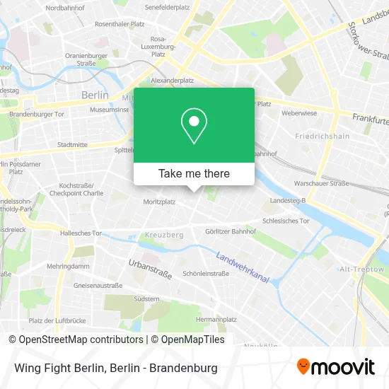 Wing Fight Berlin map