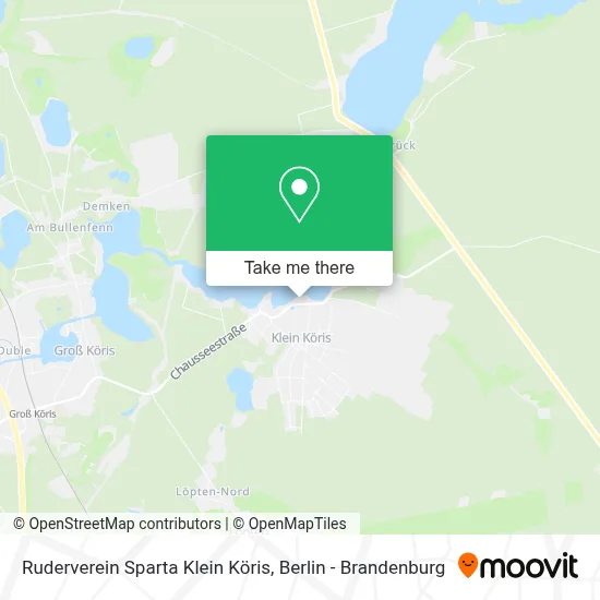 Ruderverein Sparta Klein Köris map