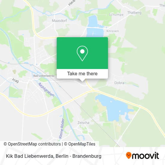 Kik Bad Liebenwerda map