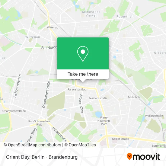 Orient Day map