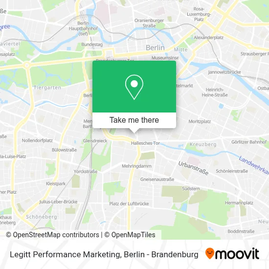 Legitt Performance Marketing map