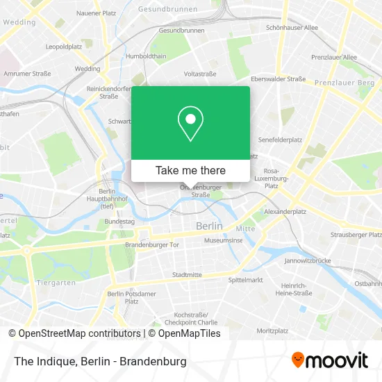 The Indique map