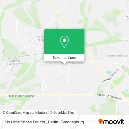 My Little Shoes For You map
