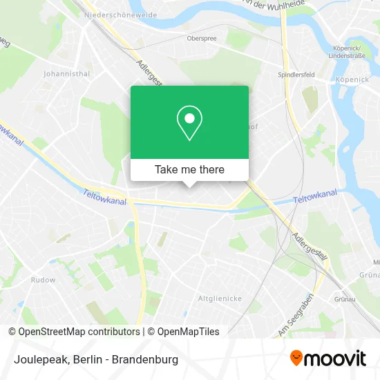 Joulepeak map
