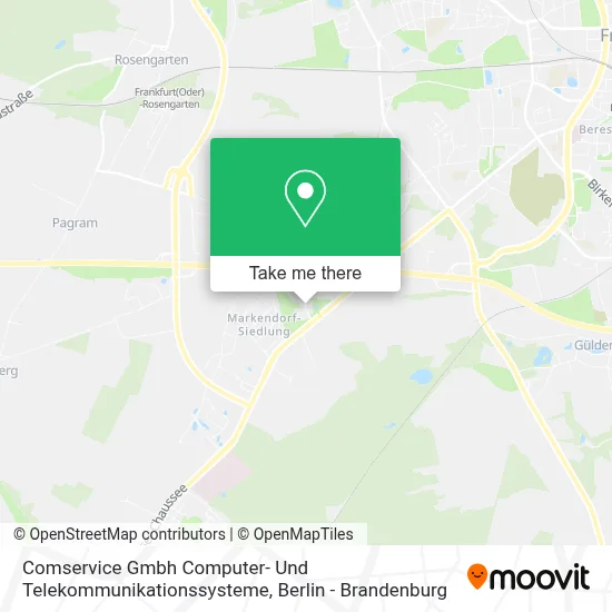 Comservice Gmbh Computer- Und Telekommunikationssysteme map