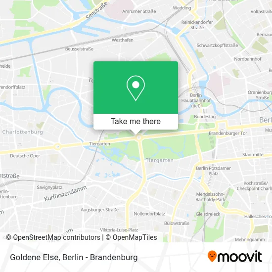 Goldene Else map