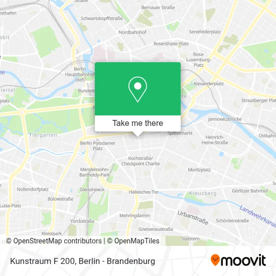 Kunstraum F 200 map