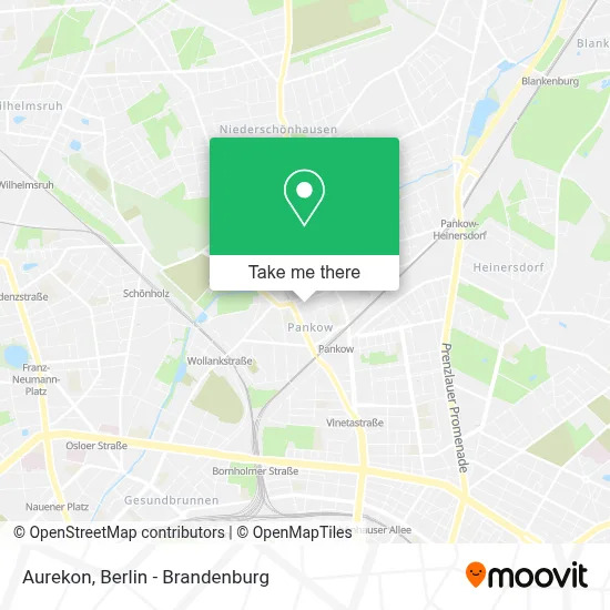 Aurekon map