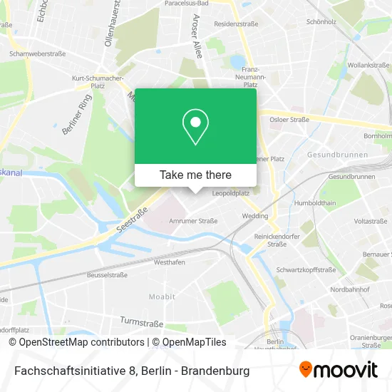 Fachschaftsinitiative 8 map