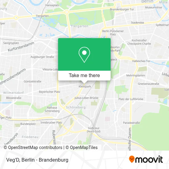 Veg'D map