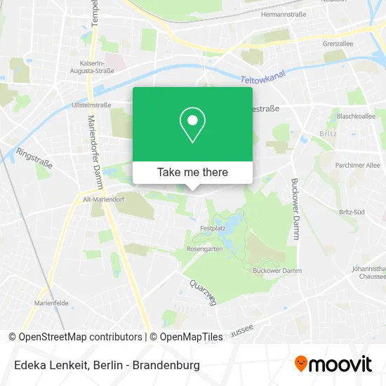 Edeka Lenkeit map