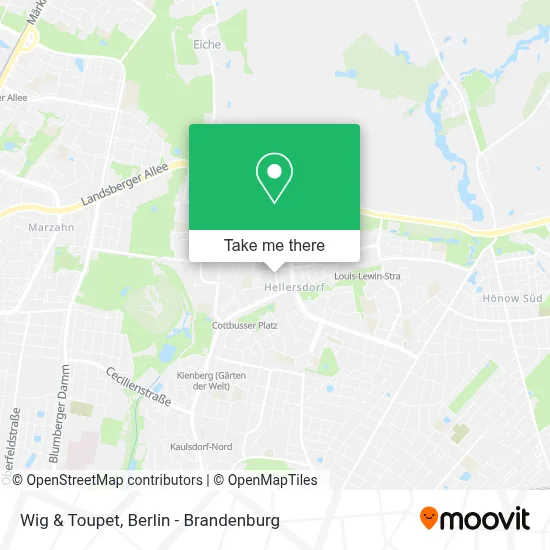 Wig & Toupet map