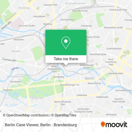 Berlin Case Viewer map