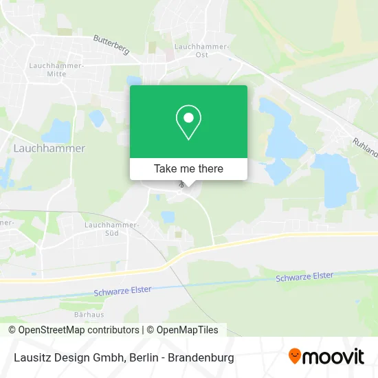 Lausitz Design Gmbh map