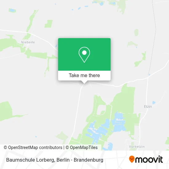Baumschule Lorberg map