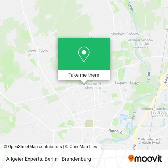 Allgeier Experts map