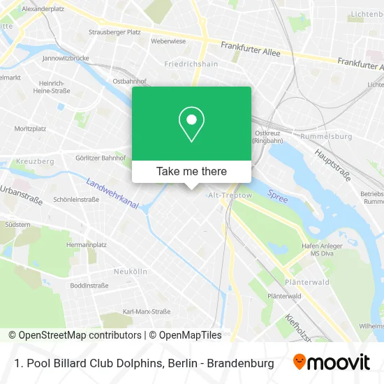 1. Pool Billard Club Dolphins map
