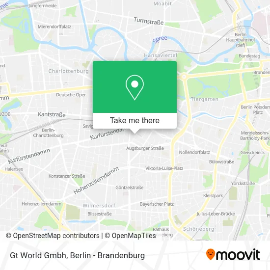 Gt World Gmbh map