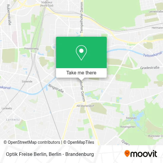 Optik Freise Berlin map