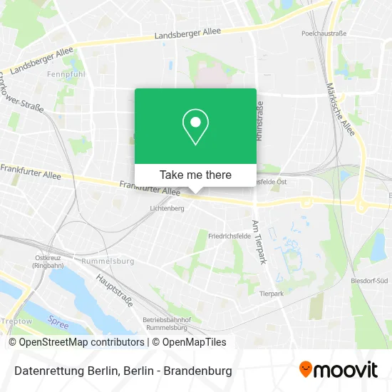 Datenrettung Berlin map