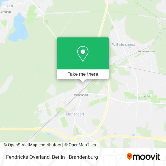 Fendricks Overland map